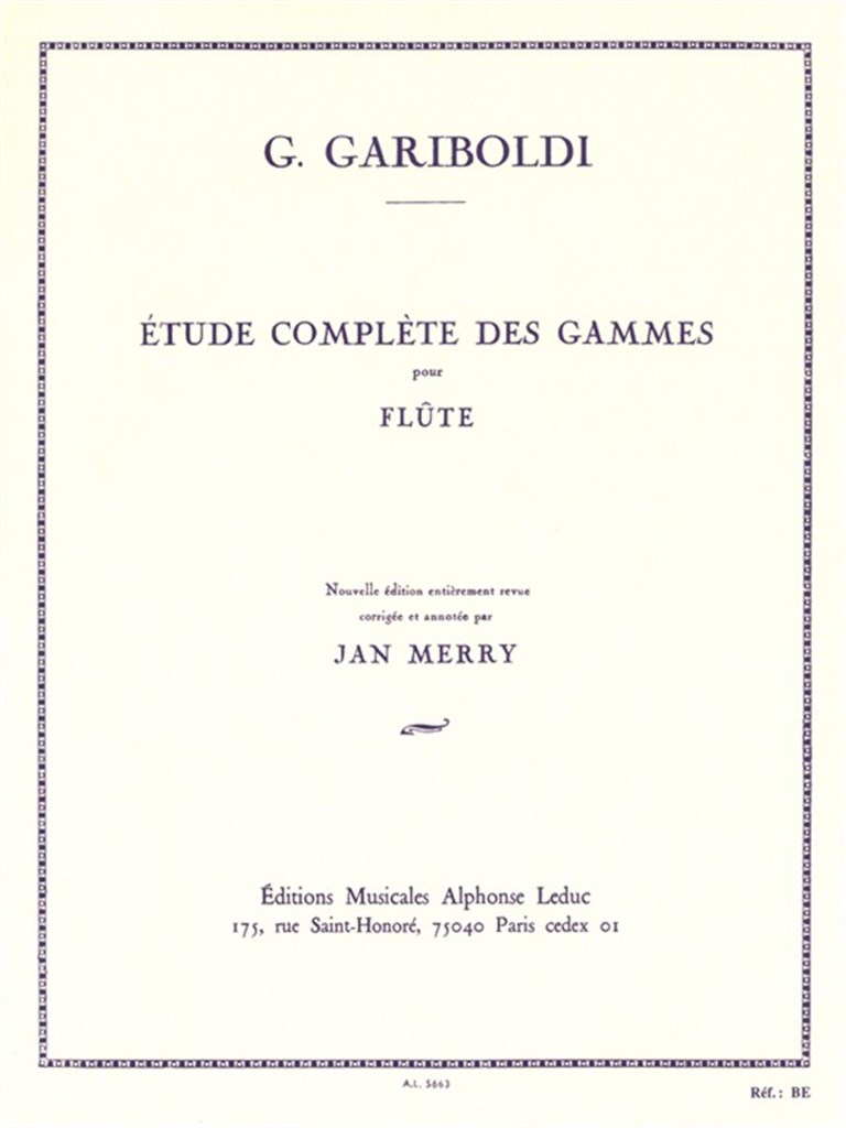 Etude complète des Gammes Op.127